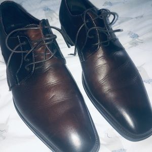 To Boot New York Size 9 Alba Dark Brown Lace Ups.